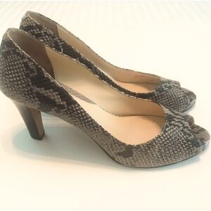 Cole Haan Snakeskin Leather Heels